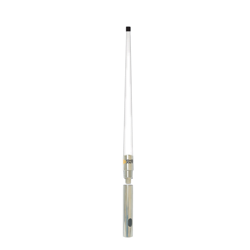 Digital Antenna 4' 2.4 GHz Wi-Fi Marine Antenna with Male Ferrule - High Gain Omni-Directional Antenna