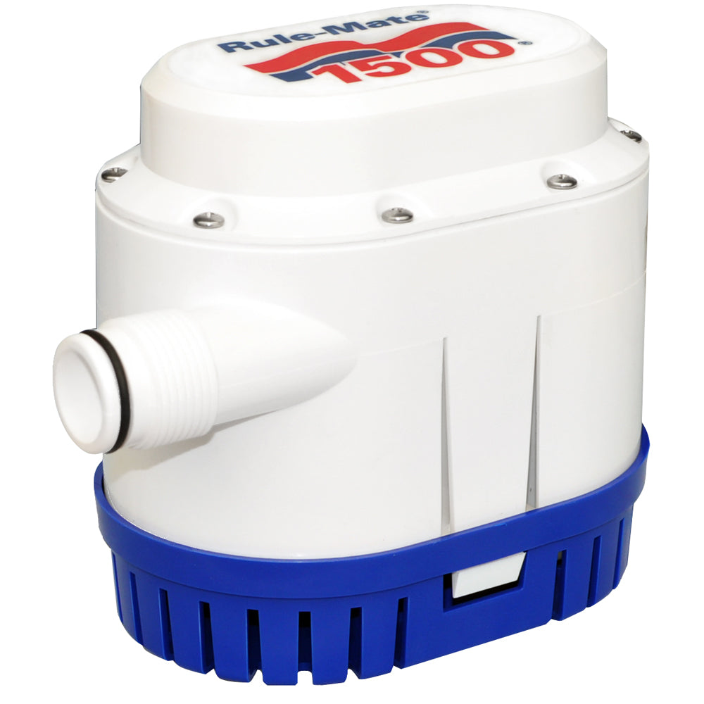 Rule Rule-Mate 1500 GPH 12V Fully Automated Bilge Pump with Intelligent Sensor