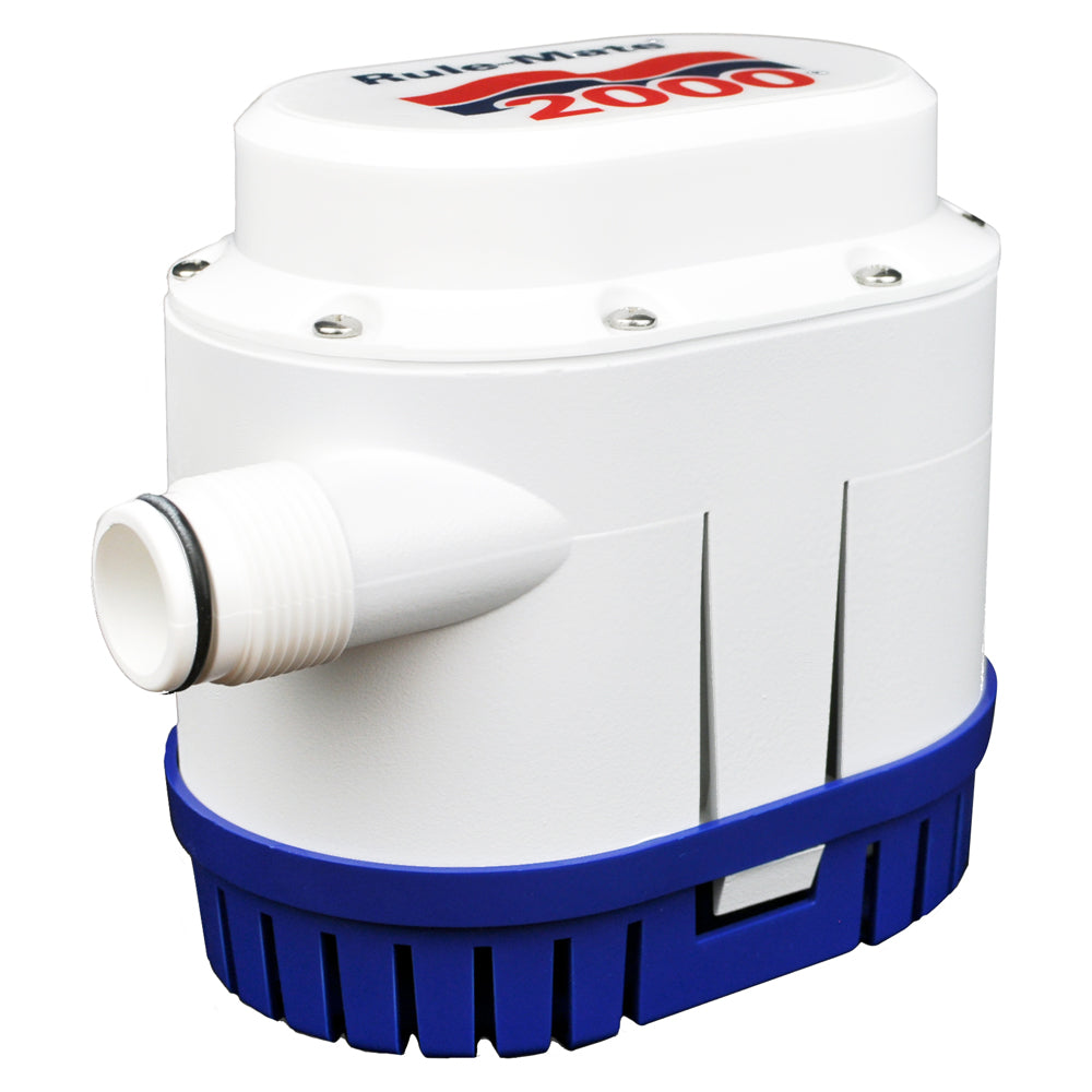 Rule Rule-Mate 2000 GPH 12V Fully Automated Bilge Pump with Intelligent Sensor