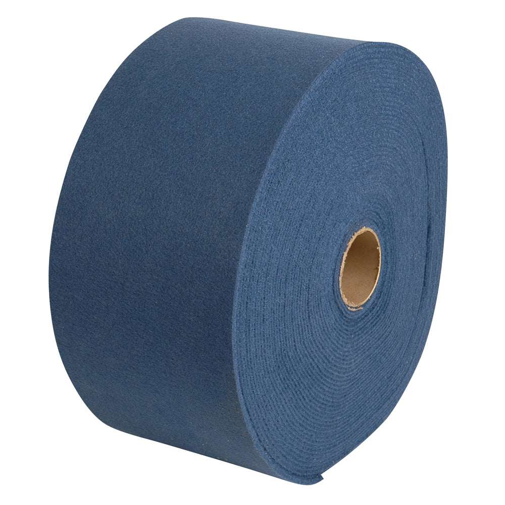 C.E. Smith 11-inch Wide Blue Marine Grade Carpet Roll, 12 Feet Long