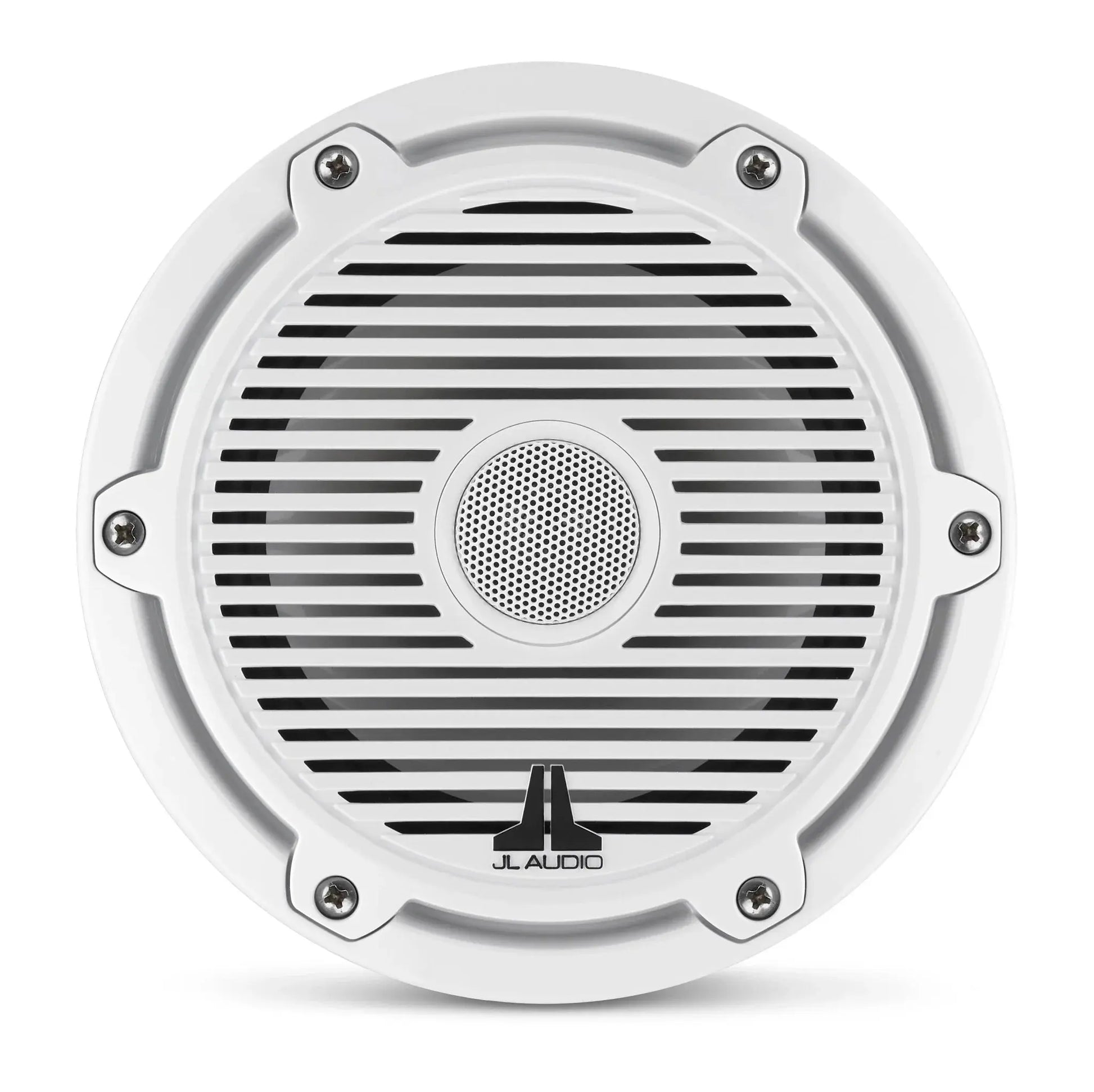 JL Audio M6 6.5in Coaxial Speakers White Classic Grille