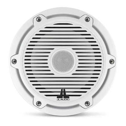 JL Audio M6 6.5in Coaxial Speakers White Classic Grille