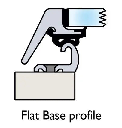 Lewmar Size 30 Ocean Series Hatch with Flat Base - Durable Aluminum Frame and Friction Lock Features