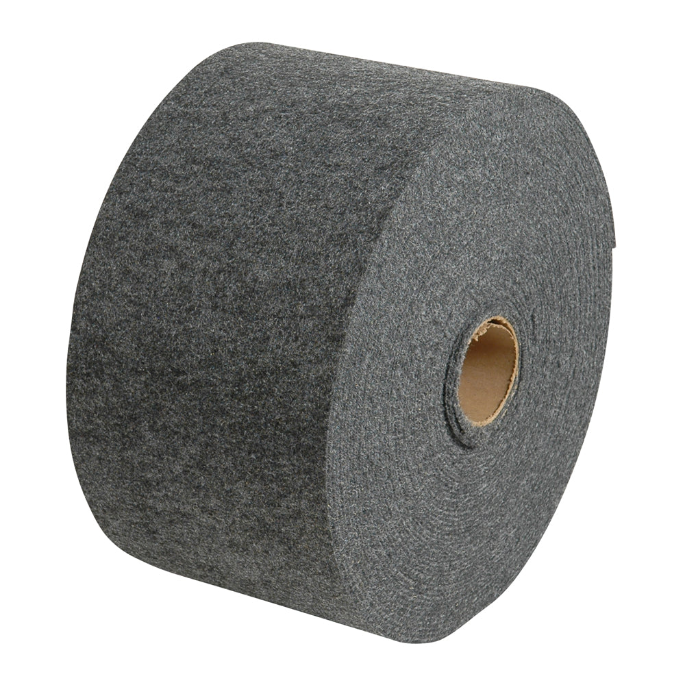 C.E. Smith 11-inch Wide Grey Marine Carpet Roll – 12 Feet Long, Durable Weather-Resistant Polyester