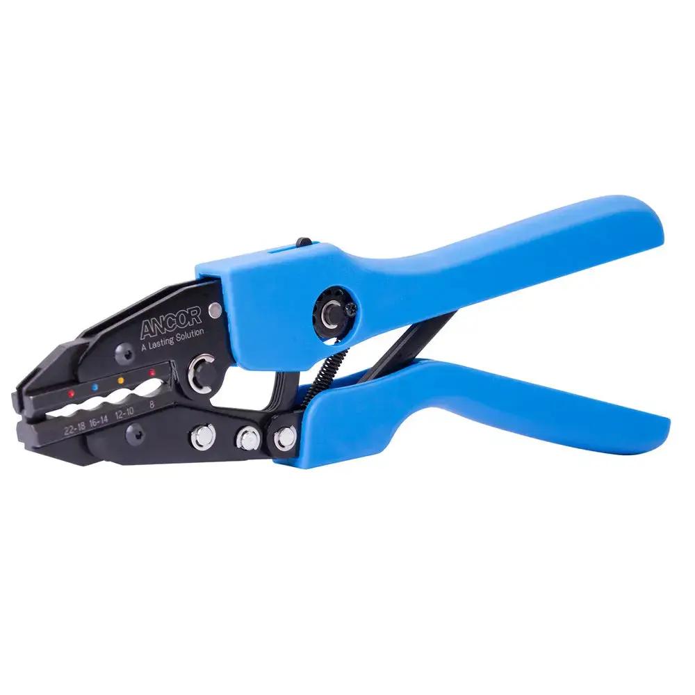 Ancor Single Crimp Ratchet Tool for 22-8 AWG Terminals and Connectors by Ancor