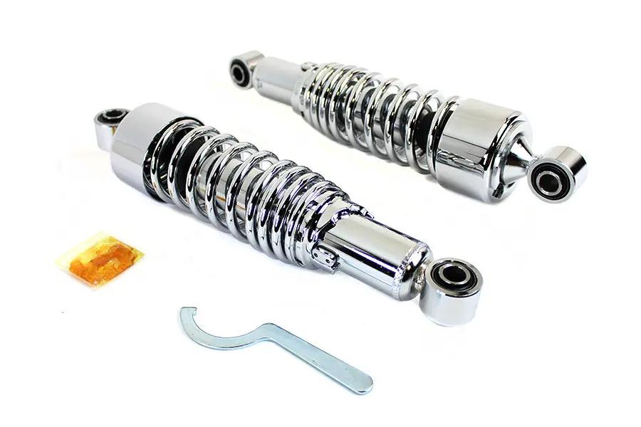 AEE 12 inch Dura Series Chrome Shocks for Harley Davidson FLHT (Part C16-0129A) by AEE
