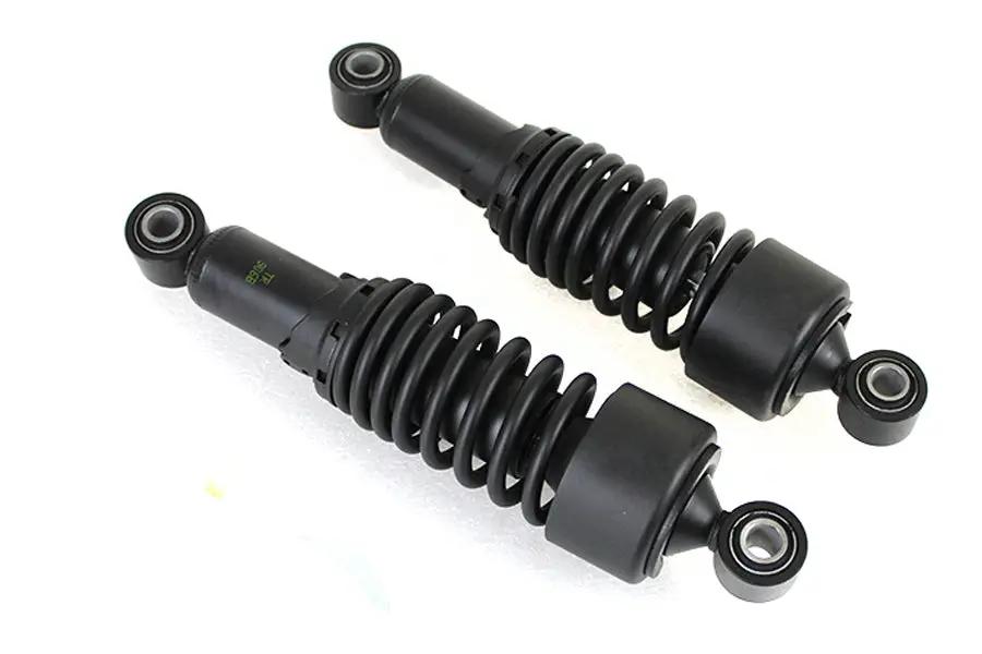 AEE 11 inch Dura Series Shocks for Harley Davidson FLHT - Matte Black, Part C16-0127AMB by AEE