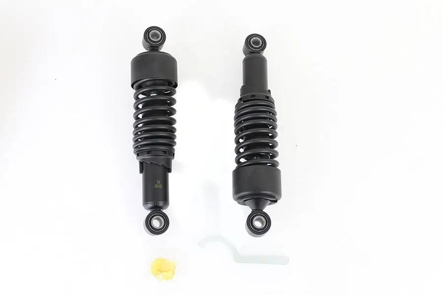 AEE 11 inch Dura Series Shocks for Harley Davidson FLHT - Matte Black, Part C16-0127AMB by AEE