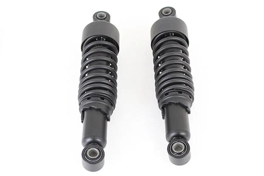 AEE 12 inch Dura Series Shocks for Harley Davidson FLHT - Shorter Lowering Motorcycle Shock Absorbers by AEE