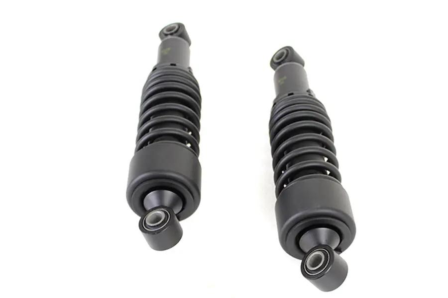 AEE 12 inch Dura Series Shocks for Harley Davidson FLHT - Shorter Lowering Motorcycle Shock Absorbers by AEE