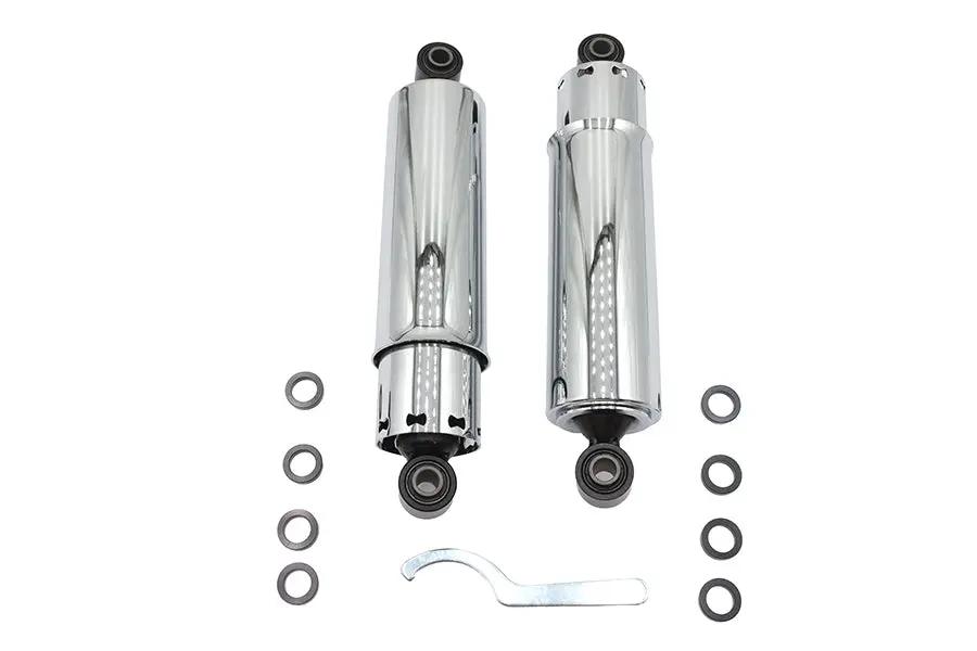 AEE 16-0108L 12 Inch Shock Set with Covered Springs for Harley Davidson FL (1973-1982) by AEE