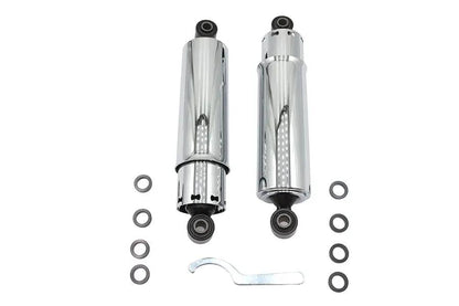 AEE 16-0108L 12 Inch Shock Set with Covered Springs for Harley Davidson FL (1973-1982) by AEE