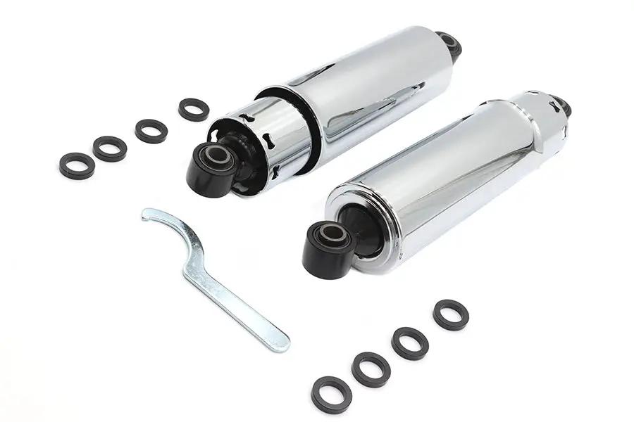 AEE 16-0108L 12 Inch Shock Set with Covered Springs for Harley Davidson FL (1973-1982) by AEE
