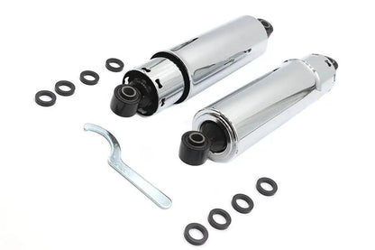 AEE 16-0108L 12 Inch Shock Set with Covered Springs for Harley Davidson FL (1973-1982) by AEE