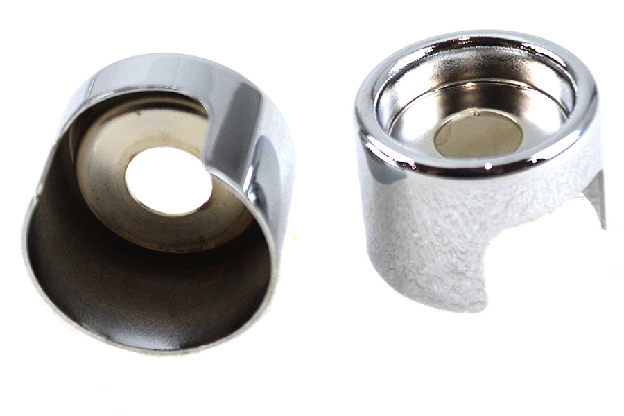 AEE Upper Shock Stud Covers Chrome Tall Style for Harley Davidson XL (2004-2013)