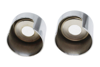 AEE Upper Shock Stud Covers Chrome Tall Style for Harley Davidson XL (2004-2013)