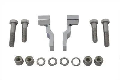 AEE Rear Shock Lowering Kit Chrome for Harley Davidson XL (2005-2014) by AEE