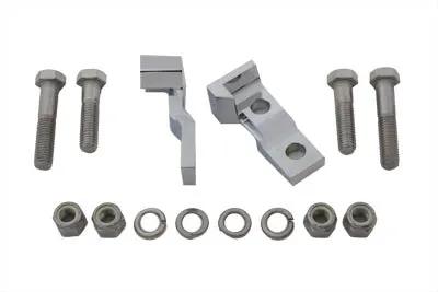 AEE Rear Shock Lowering Kit Chrome for Harley Davidson XL (2005-2014) by AEE