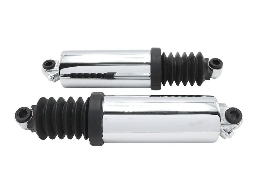 AEE Chrome Low Touring Air Shock Set for Harley Davidson FLHT (12 Inch, Pair) by AEE