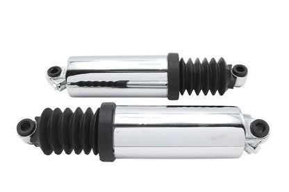 AEE Chrome Low Touring Air Shock Set for Harley Davidson FLHT (12 Inch, Pair) by AEE