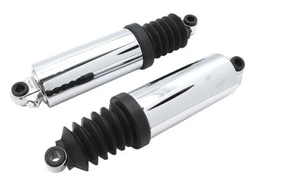 AEE Chrome Low Touring Air Shock Set for Harley Davidson FLHT (12 Inch, Pair) by AEE
