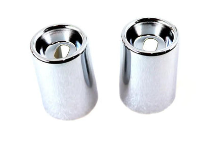 AEE Upper Shock Stud Covers Chrome Tall Style for Harley Davidson XL Models by AEE