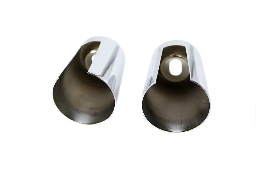 AEE Upper Shock Stud Covers Chrome Tall Style for Harley Davidson XL Models by AEE