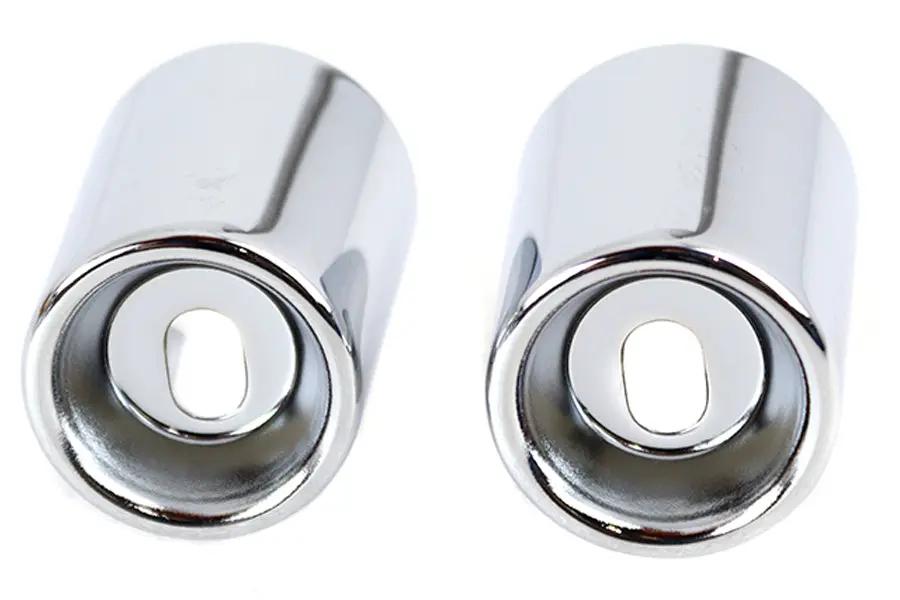 AEE Upper Shock Stud Covers Chrome Tall Style for Harley Davidson XL Models by AEE