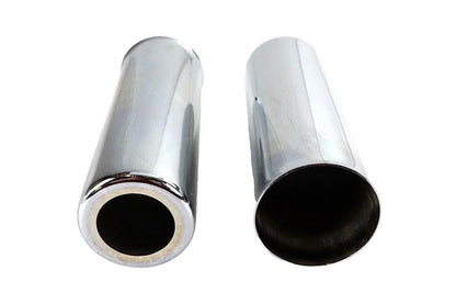 AEE Chrome 8 Inch Shock Spring Cover Set for Harley Davidson FL Models by AEE