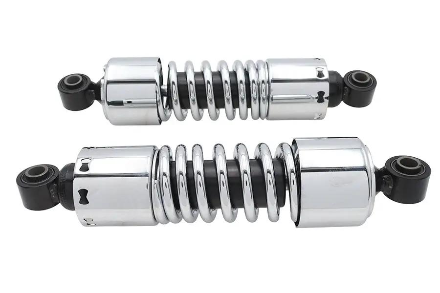AEE 11-1/2 Inch Chrome Shock Set for Harley Davidson FXD (1991-2000) by AEE