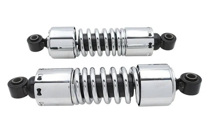 AEE 11-1/2 Inch Chrome Shock Set for Harley Davidson FXD (1991-2000) by AEE