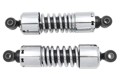 AEE 11-1/2 Inch Chrome Shock Set for Harley Davidson FXD (1991-2000) by AEE