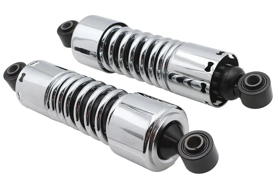 AEE 11-1/2 Inch Chrome Shock Set for Harley Davidson FXD (1991-2000) by AEE