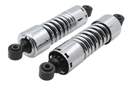 AEE 11-1/2 Inch Chrome Shock Set for Harley Davidson FXD (1991-2000) by AEE