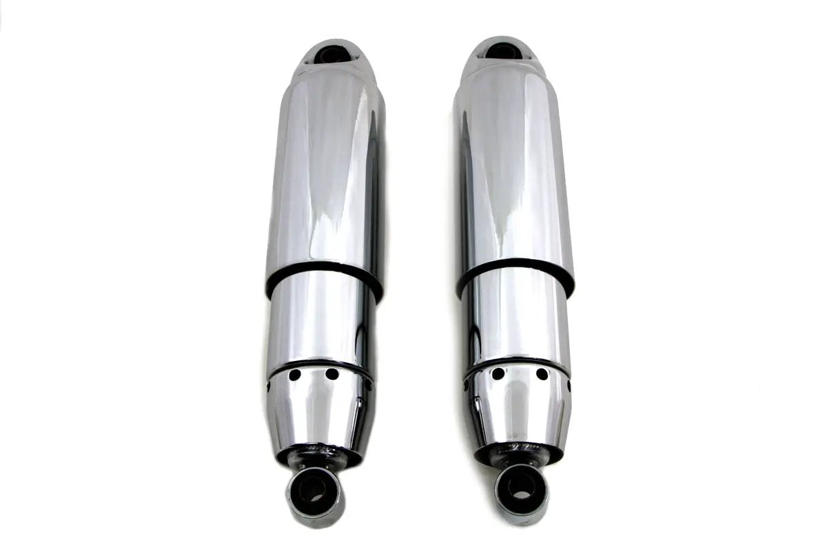 AEE 12 Inch Chrome Shock Set for Harley Davidson FXD Models by AEE