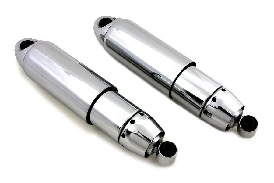 AEE 12 Inch Chrome Shock Set for Harley Davidson FXD Models by AEE
