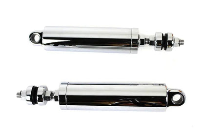 AEE 11 Inch Shock Set Chrome Billet for Harley Davidson FLST Models by AEE