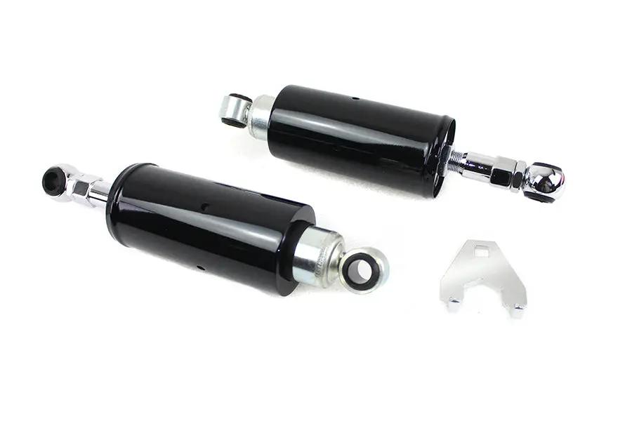 V-Twin Shock Set Adjustable Black for Harley Davidson FXST 1989-1998 by V-Twin