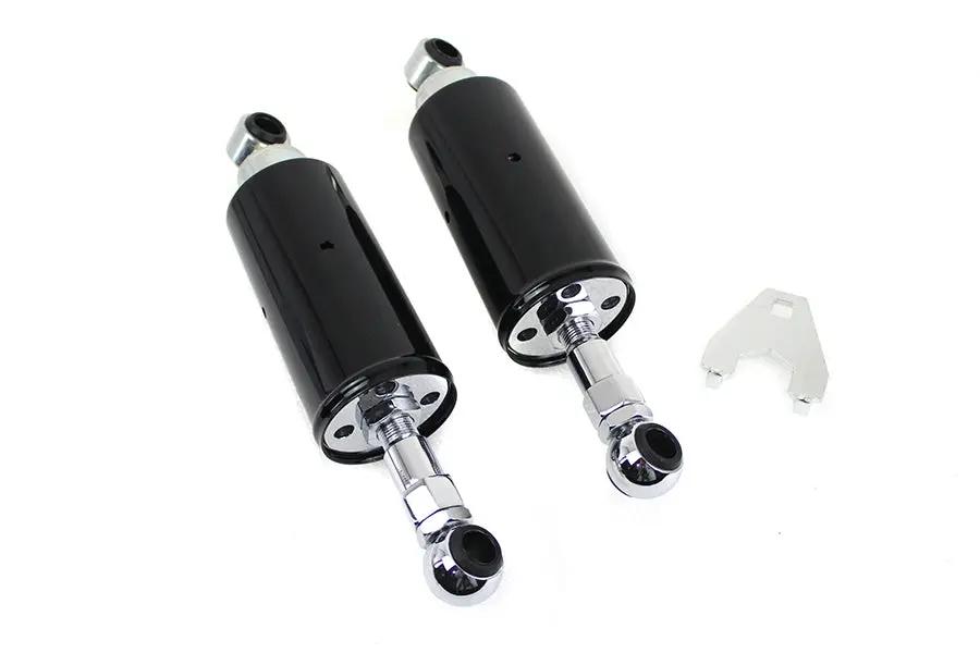 V-Twin Shock Set Adjustable Black for Harley Davidson FXST 1989-1998 by V-Twin