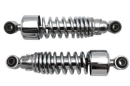 AEE 2-1/4 inch Lower Shock Set Chrome for Harley Davidson XL Models (Part C16-0165) by AEE