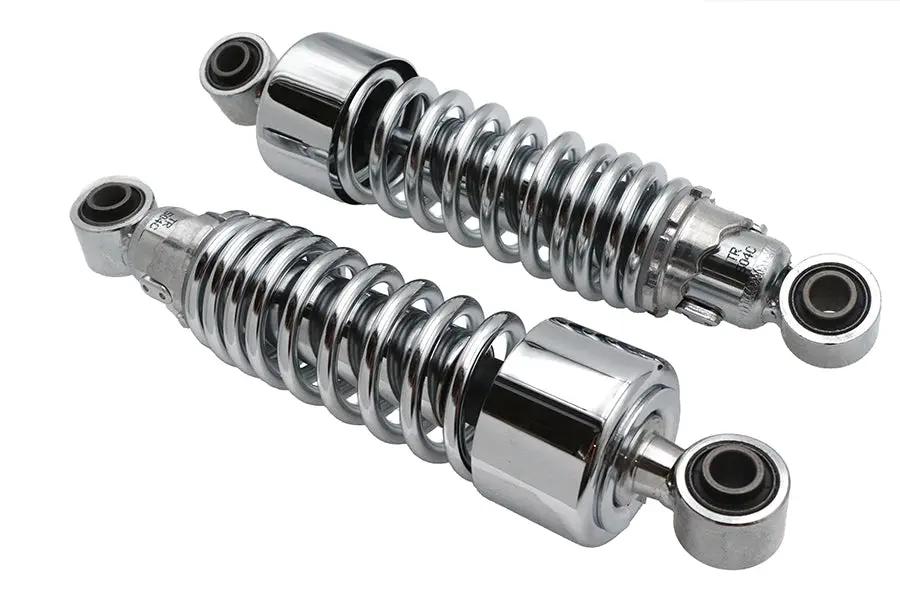 AEE 2-1/4 inch Lower Shock Set Chrome for Harley Davidson XL Models (Part C16-0165) by AEE