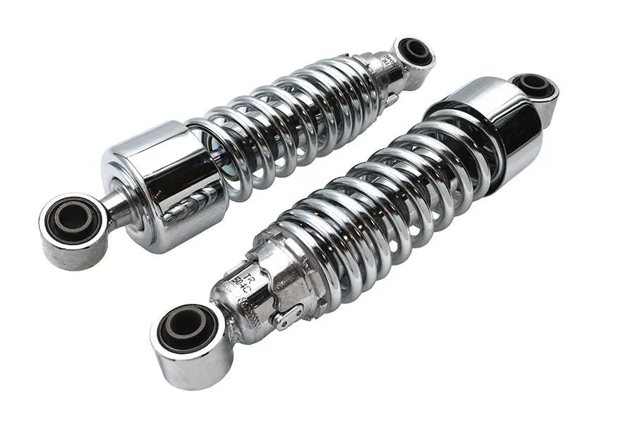 AEE 2-1/4 inch Lower Shock Set Chrome for Harley Davidson XL Models (Part C16-0165) by AEE