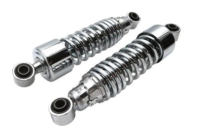 AEE 2-1/4 inch Lower Shock Set Chrome for Harley Davidson XL Models (Part C16-0165) by AEE