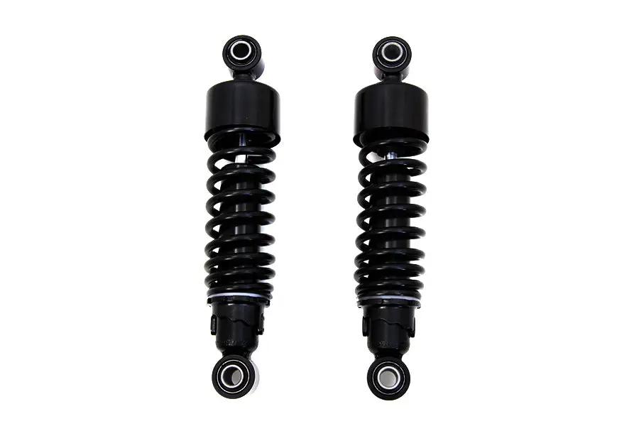 AEE 2-1/4 inch Lower Shock Set Gloss Black for Harley Davidson XL (2006-2015) by AEE