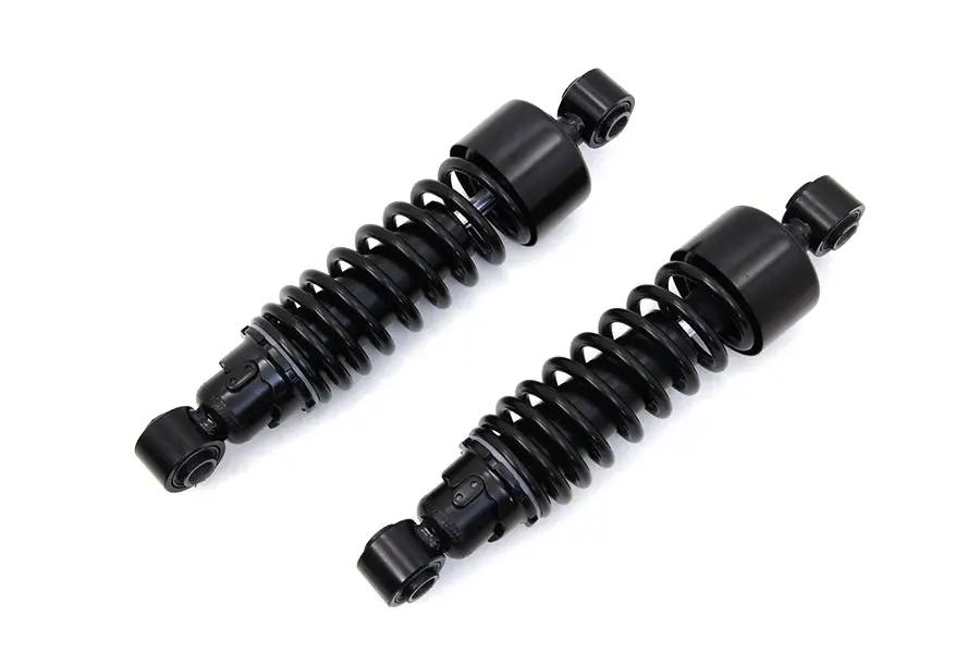 AEE 2-1/4 inch Lower Shock Set Gloss Black for Harley Davidson XL (2006-2015) by AEE
