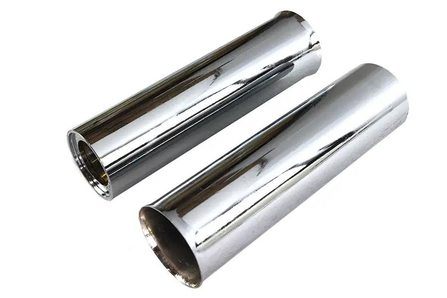 AEE Chrome Shock Spring Cover Set for Harley Davidson XL 1956-1965 by AEE