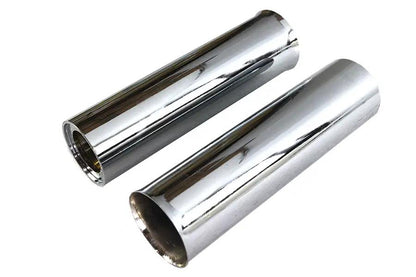 AEE Chrome Shock Spring Cover Set for Harley Davidson XL 1956-1965 by AEE