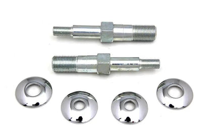 V-Twin Lower Rear Shock Stud Kit Zinc for Harley Davidson XL (Part 7361) by V-Twin