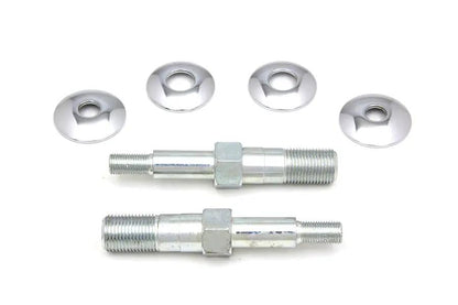 V-Twin Lower Rear Shock Stud Kit Zinc for Harley Davidson XL (Part 7361) by V-Twin