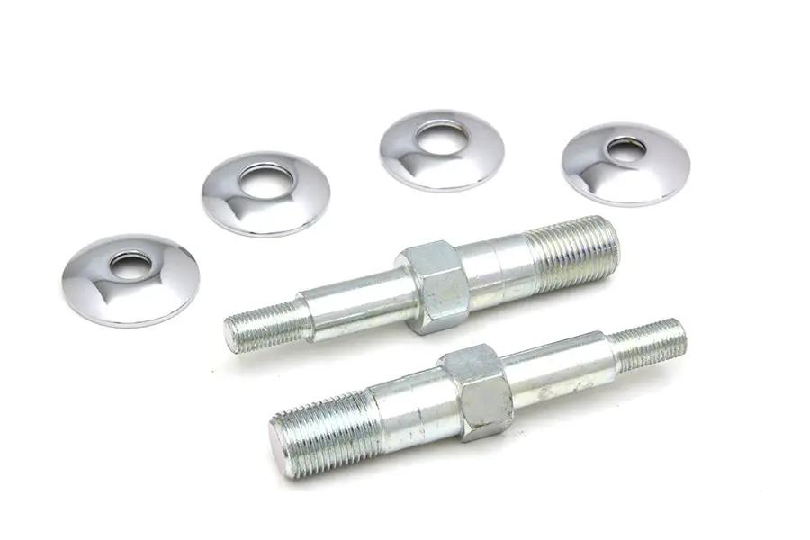 V-Twin Lower Rear Shock Stud Kit Zinc for Harley Davidson XL (Part 7361) by V-Twin